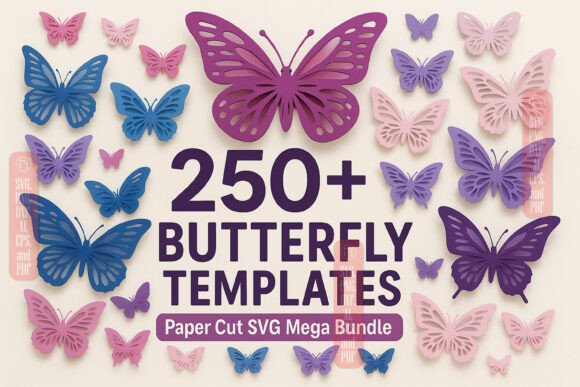 250 Paper Cut Butterfly SVG Mega Bundle Review
