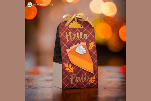 Autumn Treat Tote: 3D SVG for Fall Branding