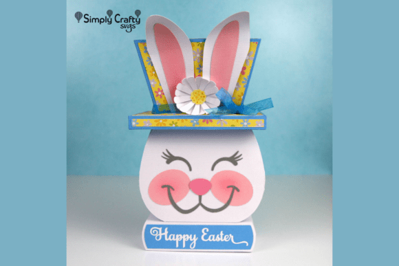 Blissful Bunny Box SVG: 3D Easter Design Review