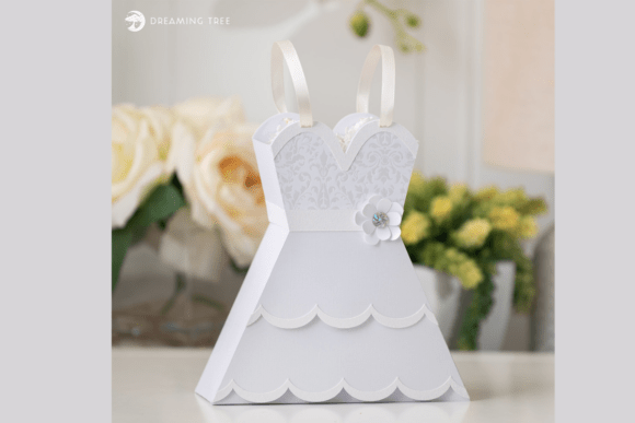 Bride Gift Bag SVG: 3D SVG for Gift Boxes