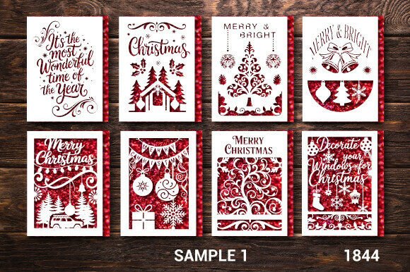 Christmas Gift Card Bundle 3D SVG Review