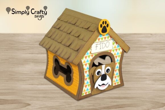 Dog House SVG: 3D SVG Asset for Dogs Branding