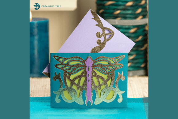 Dragonfly Gatefold Card SVG: A Designer Review