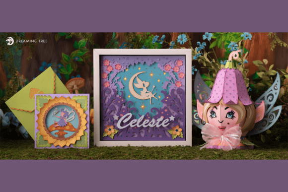 Fairy Dreams SVG Bundle: 3D SVG Fantasy And Fairy Tales