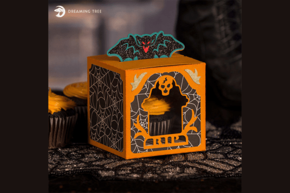 Halloween Cupcake Box SVG: 3D Branding Review