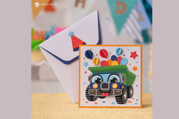 Happy Hauler Pop Up Card SVG Review