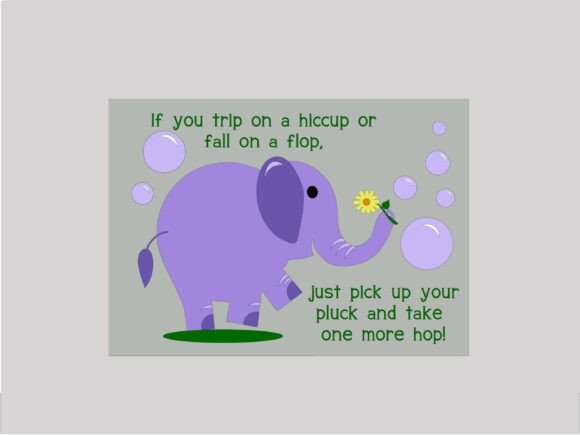Layered if You Trip Inspirational Card 3D SVG Review
