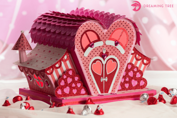 Love Hut Mailbox SVG: 3D Valentine's Day Design Review