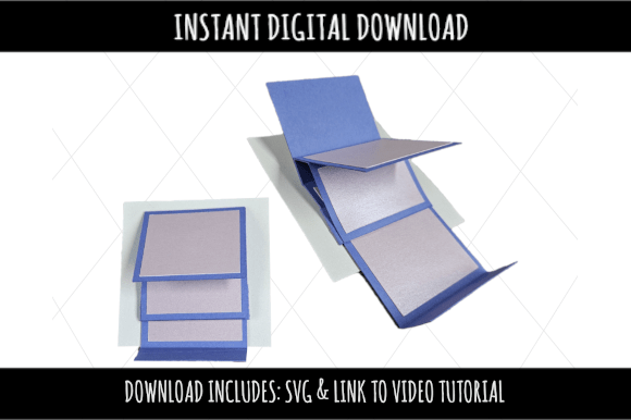 Mini Waterfall Card: 3D SVG for Pop-Up Cards