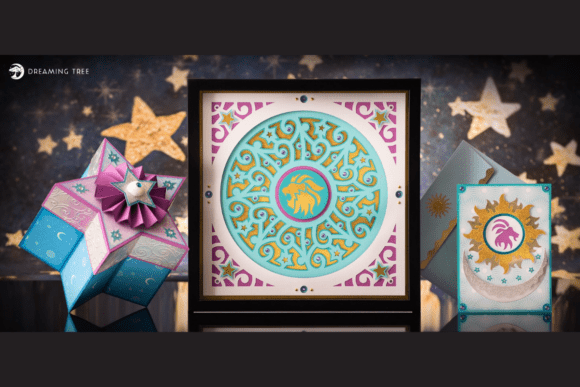 Simply Stellar SVG Bundle: 3D SVG Paper Sculptures
