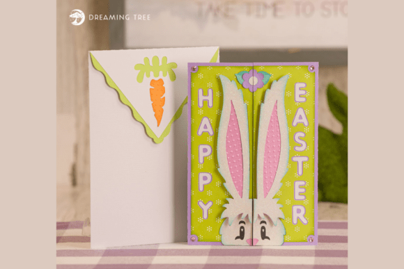 Some Bunny Gatefold 3D SVG for Pop-Up Cards
