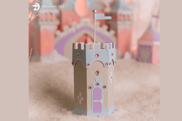 Watch Tower Favor Box SVG: 3D Fantasy Design Review